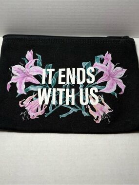 Out of Print It Ends with Us Colleen Hoover Bookish Reader Pencil Case Bag